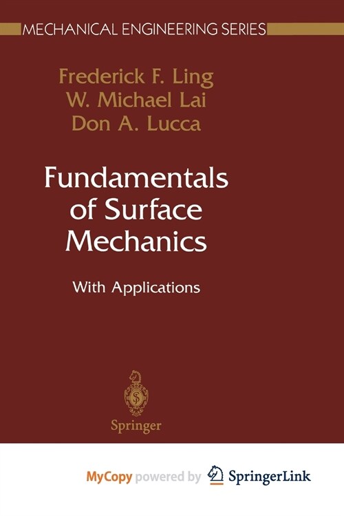 Fundamentals of Surface Mechanics : With Applications (Paperback)