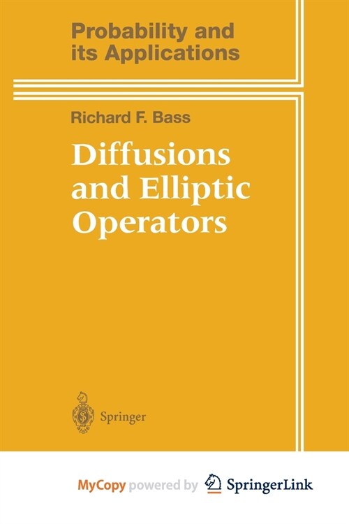 Diffusions and Elliptic Operators (Paperback)