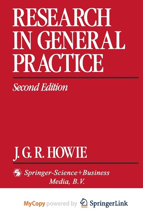 Research in General Practice (Paperback)