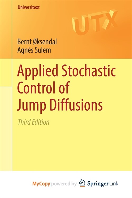 Applied Stochastic Control of Jump Diffusions (Paperback)