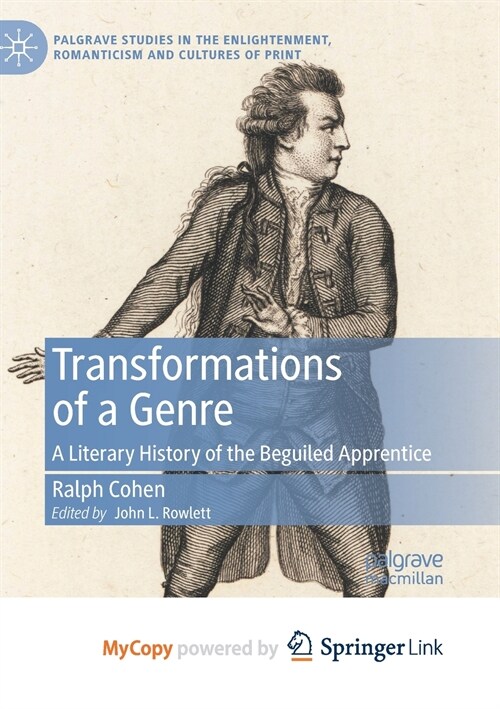 Transformations of a Genre : A Literary History of the Beguiled Apprentice (Paperback)