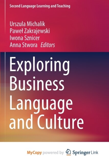 Exploring Business Language and Culture (Paperback)