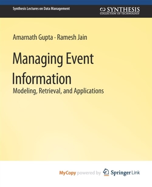 Managing Event Information (Paperback)