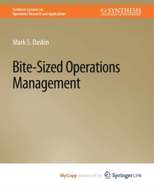 Bite-Sized Operations Management (Paperback)