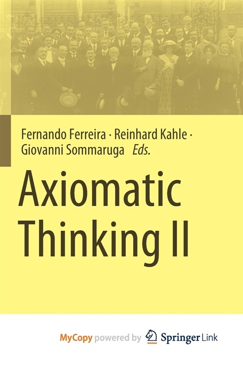 Axiomatic Thinking II (Paperback)