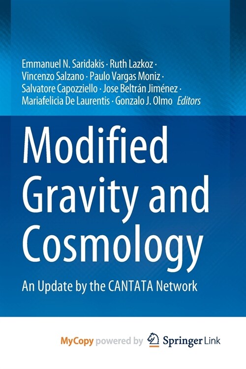 Modified Gravity and Cosmology : An Update by the CANTATA Network (Paperback)