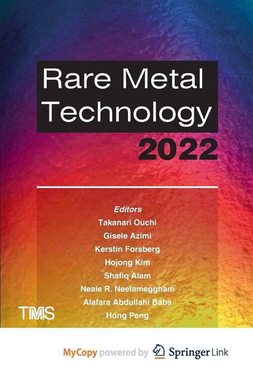 Rare Metal Technology 2022 (Paperback)