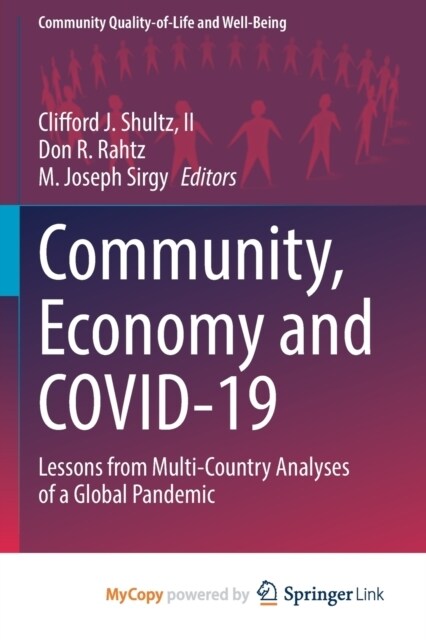 Community, Economy and COVID-19 : Lessons from Multi-Country Analyses of a Global Pandemic (Paperback)