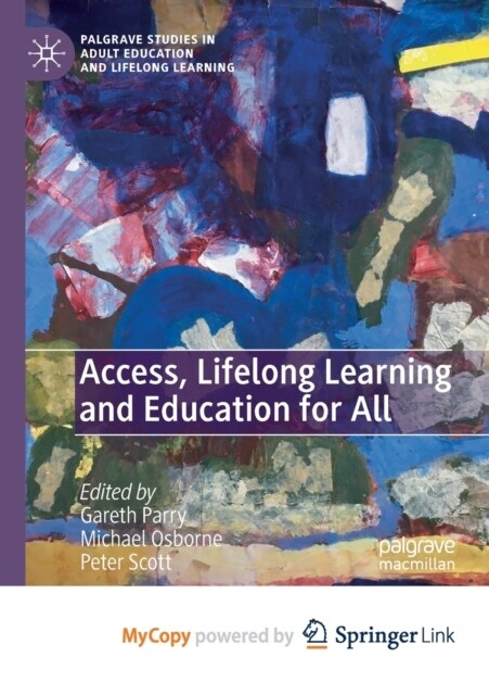 Access, Lifelong Learning and Education for All (Paperback)