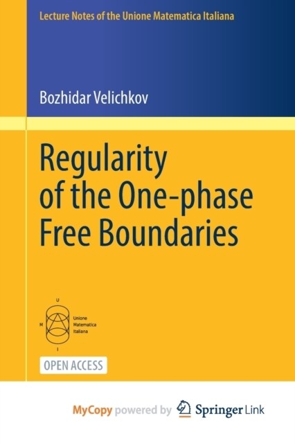 Regularity of the One-phase Free Boundaries (Paperback)