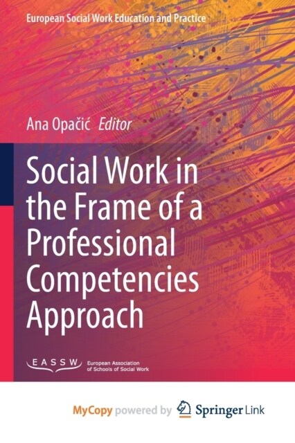 Social Work in the Frame of a Professional Competencies Approach (Paperback)