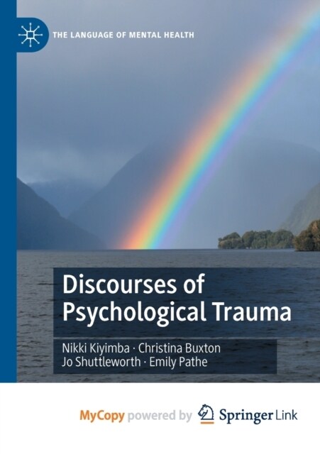 Discourses of Psychological Trauma (Paperback)