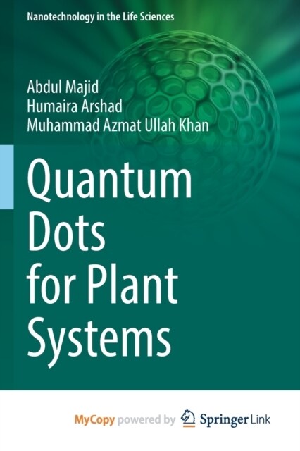 Quantum Dots for Plant Systems (Paperback)