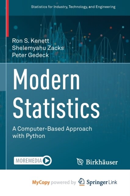 Modern Statistics : A Computer-Based Approach with Python (Paperback)