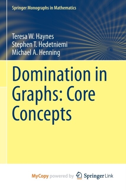 Domination in Graphs : Core Concepts (Paperback)