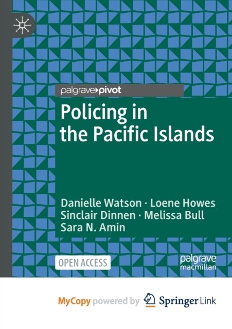 Policing in the Pacific Islands (Paperback)