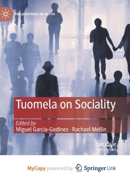 Tuomela on Sociality (Paperback)