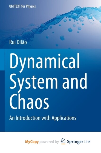 Dynamical System and Chaos : An Introduction with Applications (Paperback)