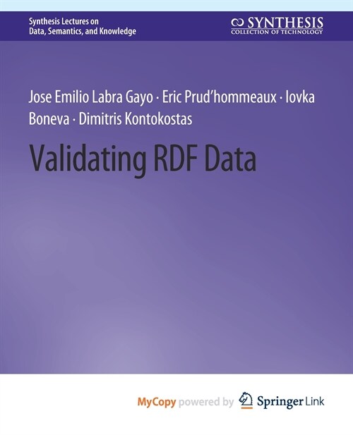 Validating RDF Data (Paperback)