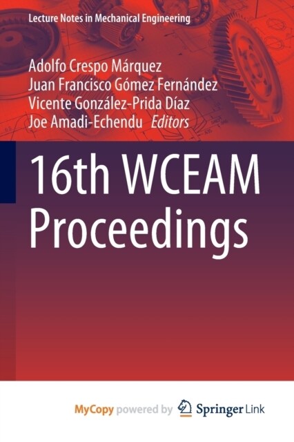 16th WCEAM Proceedings (Paperback)