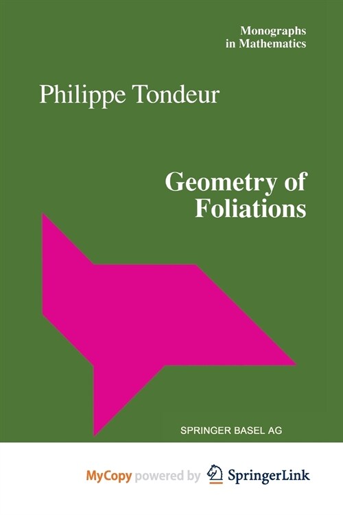 Geometry of Foliations (Paperback)