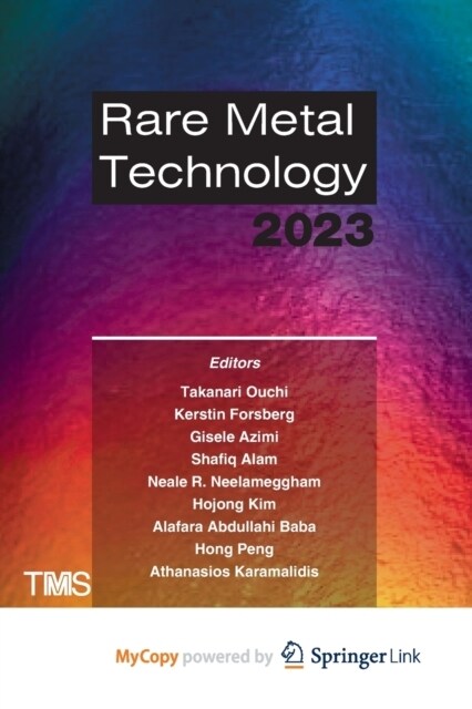 Rare Metal Technology 2023 (Paperback)