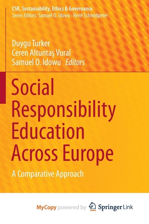 Social Responsibility Education Across Europe : A Comparative Approach (Paperback)