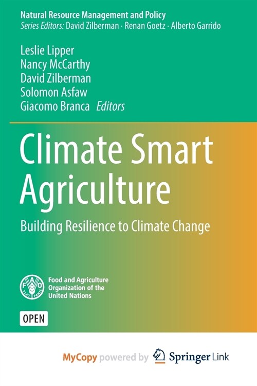 Climate Smart Agriculture : Building Resilience to Climate Change (Paperback)