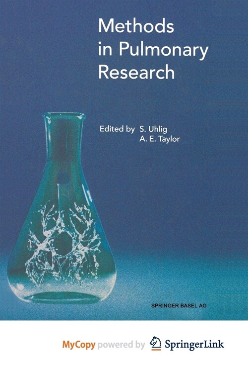 Methods in Pulmonary Research (Paperback)