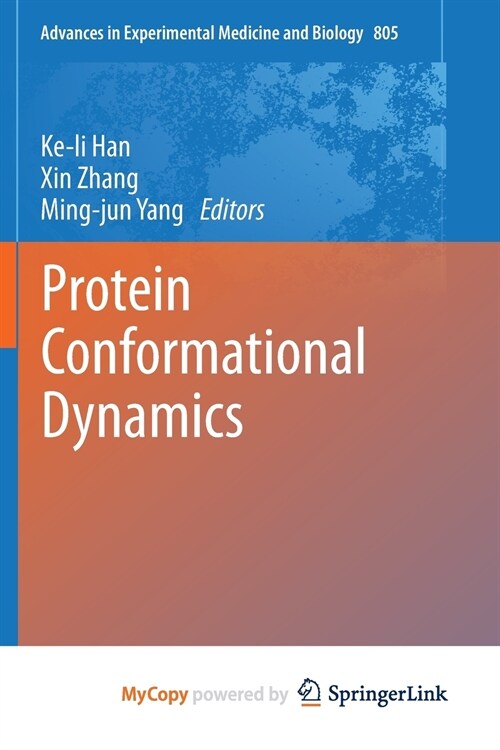 Protein Conformational Dynamics (Paperback)