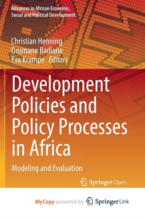 Development Policies and Policy Processes in Africa : Modeling and Evaluation (Paperback)