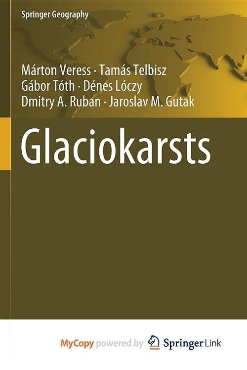 Glaciokarsts (Paperback)