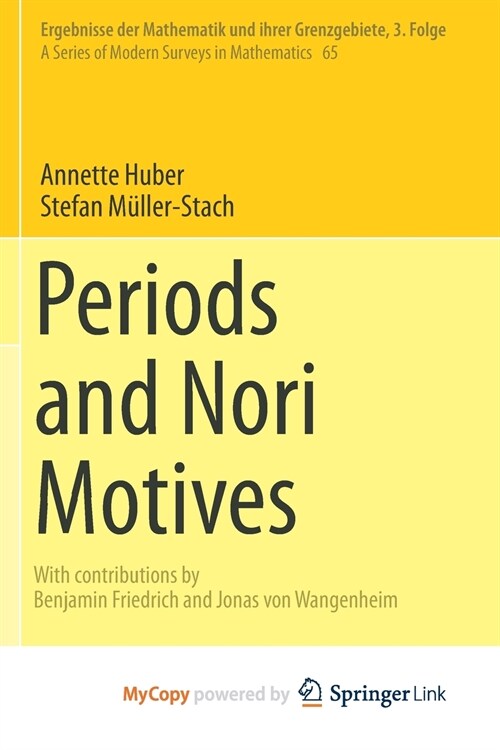 Periods and Nori Motives (Paperback)