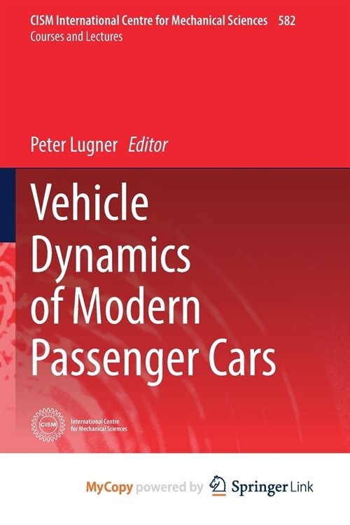 Vehicle Dynamics of Modern Passenger Cars (Paperback)