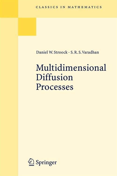 Multidimensional Diffusion Processes (Paperback)