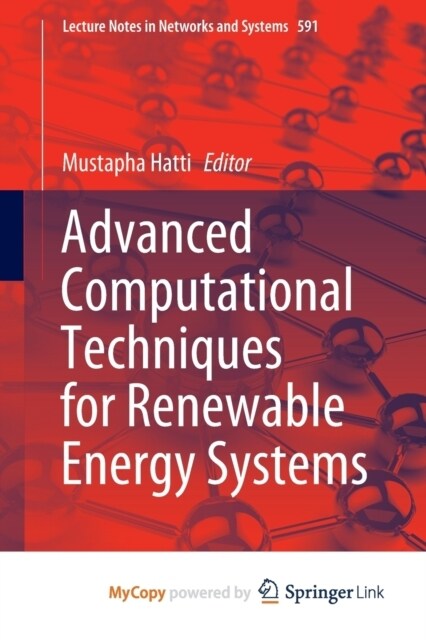 Advanced Computational Techniques for Renewable Energy Systems (Paperback)