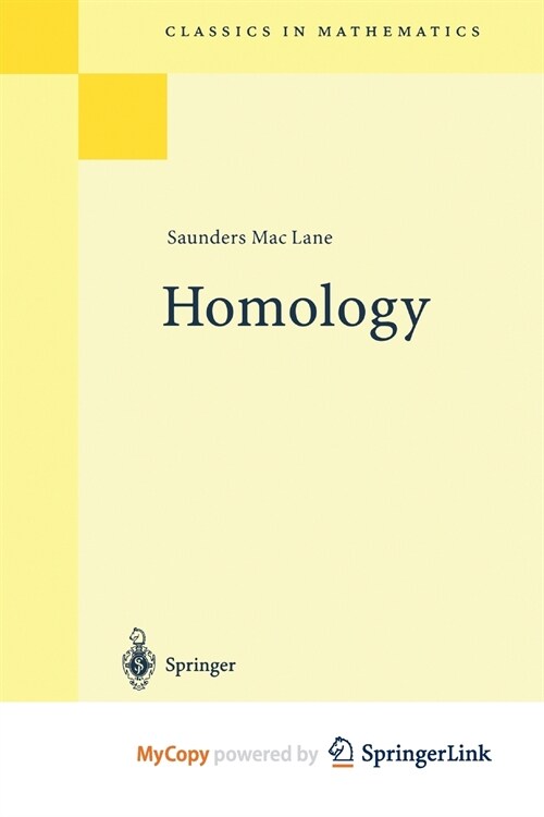 Homology (Paperback)