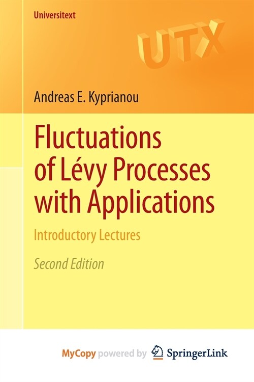 Fluctuations of Levy Processes with Applications : Introductory Lectures (Paperback)