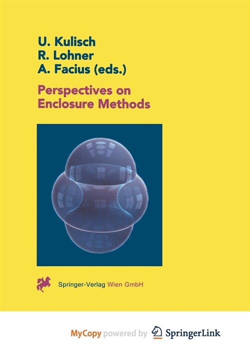 Perspectives on Enclosure Methods (Paperback)