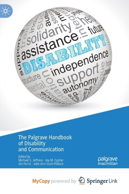 The Palgrave Handbook of Disability and Communication (Paperback)