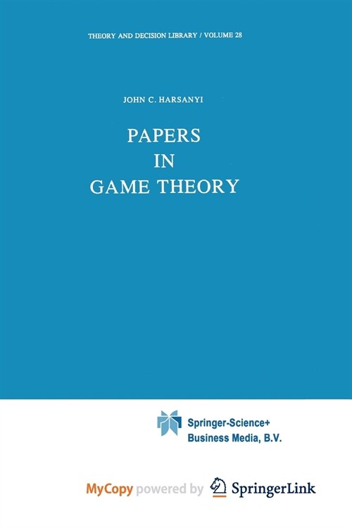 Papers in Game Theory (Paperback)