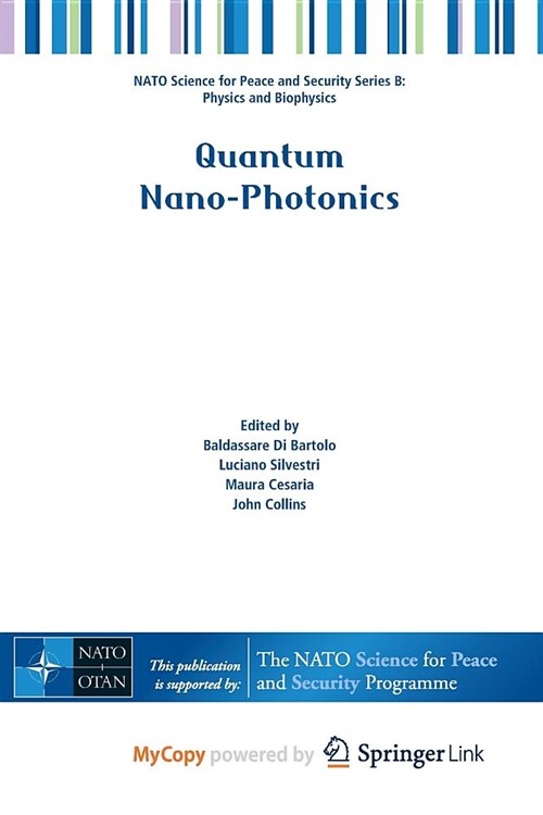 Quantum Nano-Photonics (Paperback)