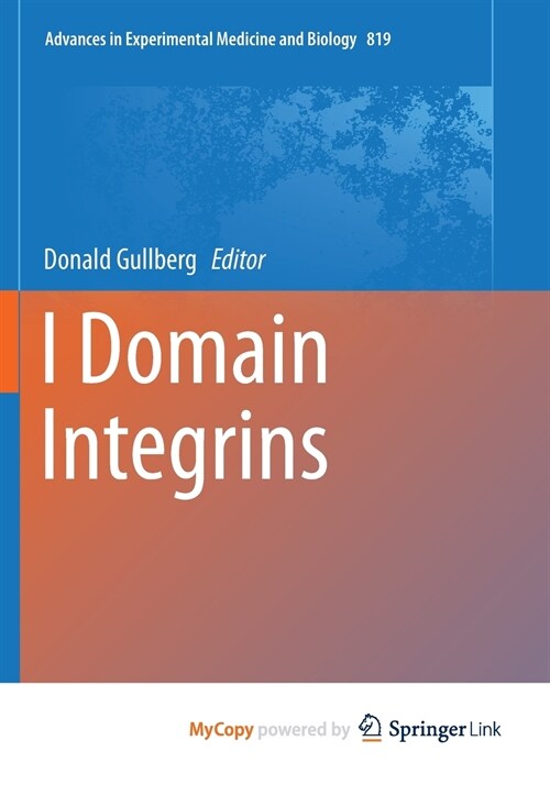 I Domain Integrins (Paperback)