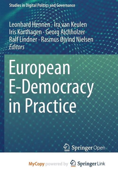 European E-Democracy in Practice (Paperback)