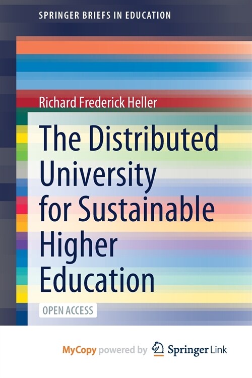 The Distributed University for Sustainable Higher Education (Paperback)