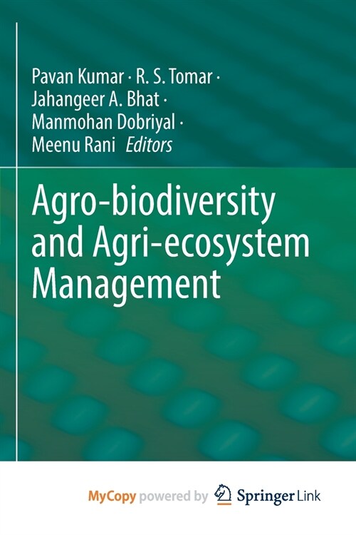 Agro-biodiversity and Agri-ecosystem Management (Paperback)