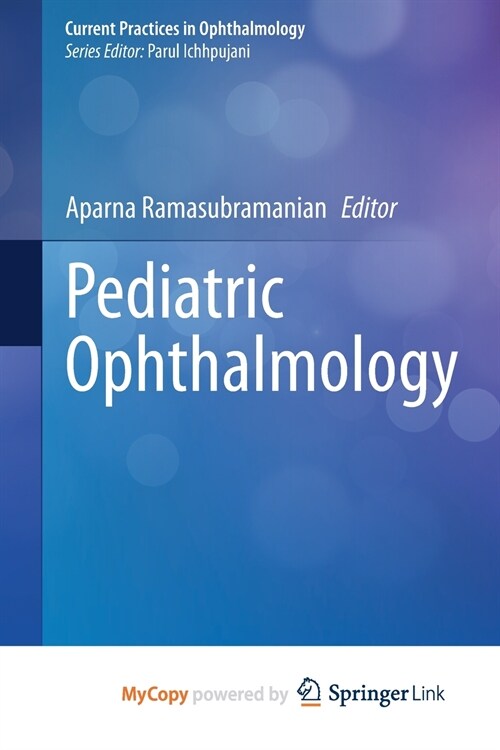 Pediatric Ophthalmology (Paperback)