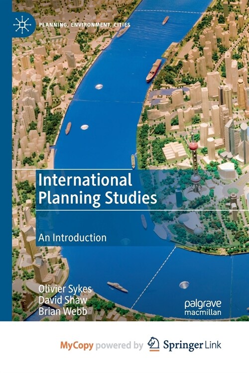 International Planning Studies : An Introduction (Paperback)