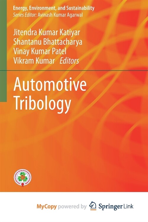 Automotive Tribology (Paperback)
