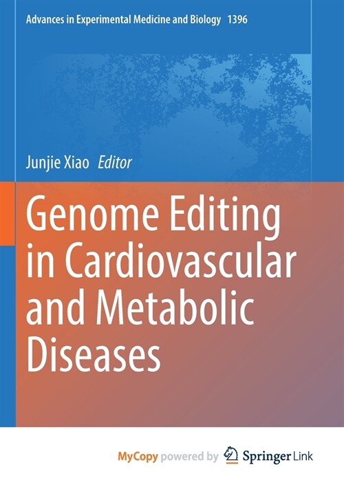 Genome Editing in Cardiovascular and Metabolic Diseases (Paperback)
